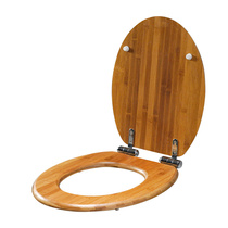 New product solid thick toilet lid old-fashioned wood cover pure wooden universal lid V-shaped U-shaped toilet resin