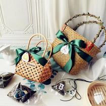 Sen series willow wedding favors handbag female bridesmaid high-end practical sister group net red gift box small red book