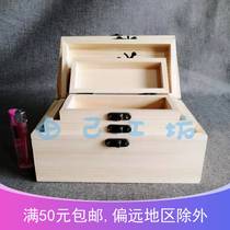 Big lacquer Raw lacquer National lacquer Wood tire lacquer tire Pine tire lacquerware Lacquer painting Wood embryo material processing Custom wooden box square box