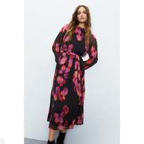 Direct mail UK 2023 new womens tide printing in long - dress dress