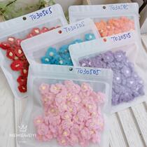 Pick up the leak does not return the handmade DIY mini wool flowers a pack of 100 new color arrived