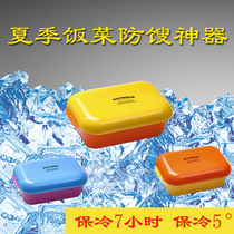 Frozzypack summer cold box fresh-keeping Japanese cold plastic lunch box lunch box can be microwave oven