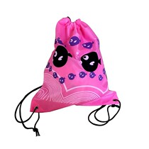 Outdoor sports beam pocket basketball bag male and female fitness bag pulled rope bag U pumped shoulder bag bag