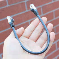 Dachang 30cm short-term CAT6A over six network jumper gigabit router finished cable pure copper conductor 8-core