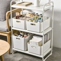 Sundry storage basket finishing box plastic basket refrigerator storage box household snack storage box storage box storage box