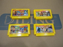 8-bit FC red and white machine game card game console vintage cassette 402 in 1 218 Ninja Turtle yellow card