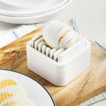 Japanese imported wave-shaped egg cutter household press type egg pine flower slicer fruit fancy cutter