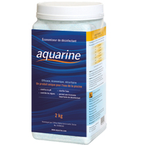 Aquamarine multi-effect swimming pool water quality maintenance agent