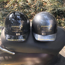 Summer scoop helmet Vintage half helmet Motorcycle battery car baseball cap helmet Harley motorcycle personality mens and womens riding helmet