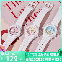 Casio Casio Casio watches womens watches waterproof student exam pointers Table LRW-200H-7E2 4E2