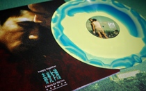 (Corrugated Yellow Blue glue spot) Wong Kar Wei Chunguang movie original sound vinyl record LP number