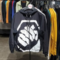 2022 new Li Ning anti-woody BADFIV mens casual sports wind clothes fashion Even hat jacket Long sleeves AFDS075