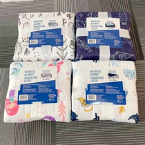 Slow Pressure Sleeping gravity quilt by children Bedtime Blanket Short Suede Spring Autumn Quilt by children Anti-kick by dinosaur Mermaid Bears Rocket