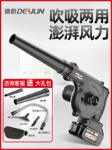 Charging blower lithium battery small household wireless hair dryer high-power industrial ash dust blowing snow dust collector