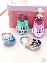 Code lock gym locker lock anti-theft padlock mini lock luggage bag lock student dormitory small drawer lock