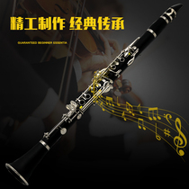 Di Rui clarinet 17-key B-down clarinet clarinet instrument performance Beginner black clarinet