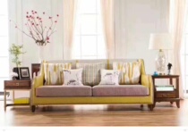 St. tis Fort-108-three-place sofa yellow pib.