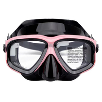 I create anti-fog deep snorkeling mirror diving mirror big frame swimming goggles nose waterproof swimming glasses