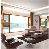 Hennis doors and windows San Carlo double broken bridge casement window