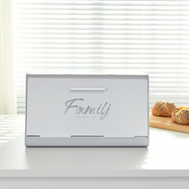 zakka Nordic ins cold wind front open clamshell household snacks cosmetics finishing storage box Iron storage box