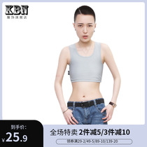KBN Jinbo les t corset chest TT three-row adhesive hook Velcro short cosplay character corset chest 019