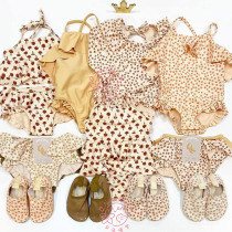 Spot Konges Slojd floral solid color lace children baby mother swimsuit parent-child 88