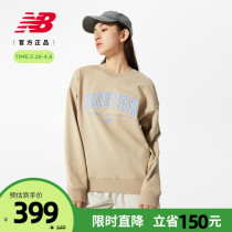 New Balance NB Official 22 Early spring new womens sports round neckline sweatshirt 5CC17102