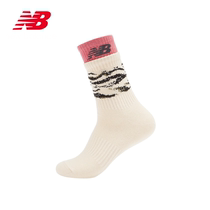 New Balance NB official 22 new comfortable breathable pattern stockings sports socks women's socks LASC156W