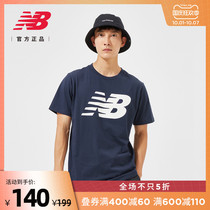 New Balance NB official 2021 New men MT03919 summer fashion sports comfortable round neck T-shirt