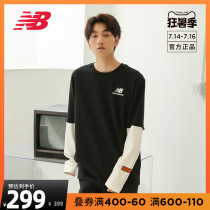 New Balance NB official men and women with the same NDA34013 fashion casual round neck sweater pullover