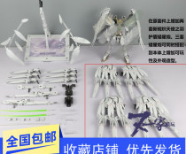 Reprint Model Heart White Snow Ji Flying Wing Supernova MG 1100 Zero Falling FIX with Special Assembly Model CXX