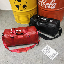 Short-distance travel bag mens Hand bag womens net Red large capacity travel bag sports luggage bag waterproof fitness bag tide