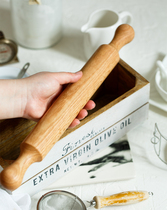 Export Germany handmade OAK oak rolling pin noodle stick Retro double-headed solid wood dumpling skin rolling pin household