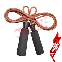 Professional boxers with high speed unwound cow leather bearings jumping rope can be customized according to the user height