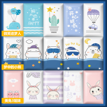 Bedroom wall panel background wall Sticker Wall Skirt Decoration Cartoon Wall Walled Childrens Tatami Full House Custom Soft Bag