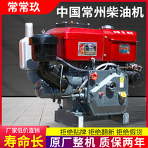 Changzhou century single cylinder diesel engine 175R180R190 water cooling 6 8 horses small engine agricultural electric start