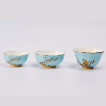 National porcelain Yongfengyuan wife porcelain tea set accessories optional large medium and small master cup tea cup tea cup single cup tea cup