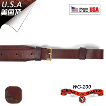 American Circle-Y widened rear belly belt Cowhide horse belly belt Western saddle rear belly belt Western Giant harness