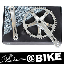 Australia PIZZ dead-Flying Field fixed-tooth bicycle square hole aluminum alloy racing 48T crank tooth plate silver