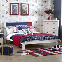 I love solid wood furniture international changeable style 1 5 m solid wood single bed