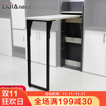 Hidden folding table frame hardware Under turn over table storage multifunctional invisible accessories table desk bar hardware