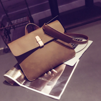 Leisure Business Mens Youth handbag youth backpack retro postman file bag Korean New Cross bag