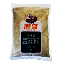 Xinjiang Eagle Brother Chickpeas Powder Cooked Bean Powder Wood Lei Special Products Sugar-Free Soy Milk Powder Breakfast Household Pouch Pure Soybean Powder