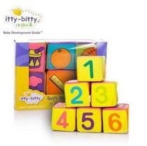 Ishibeti 0-6-12 months baby baby soft building block 0-1-3 years old early education educational toy cloth building block