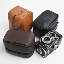 Rolleiflex Rolleicord Rolleicord Dual Camera Bag Leather Protective Bag Soft Leather Case