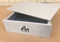 AN all-aluminum front amplifier chassis