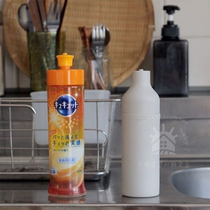 Spot Japan sarasa design soft silicone extrusion kitchen detergent storage bottle 3 color 150ml