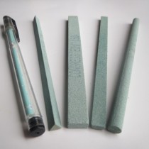 Fine grinding small oil stone strips engraving knife grinding stone strip small grinding knife stone triangular round flat square semicircle