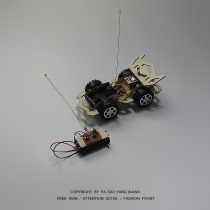 The Clockwork family is bored Assembling a remote control car to play assembling a remote control four-wheel drive car