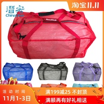 Nautilus diving equipment net bag full net colorful scuba equipment mesh bag fin storage bag large capacity